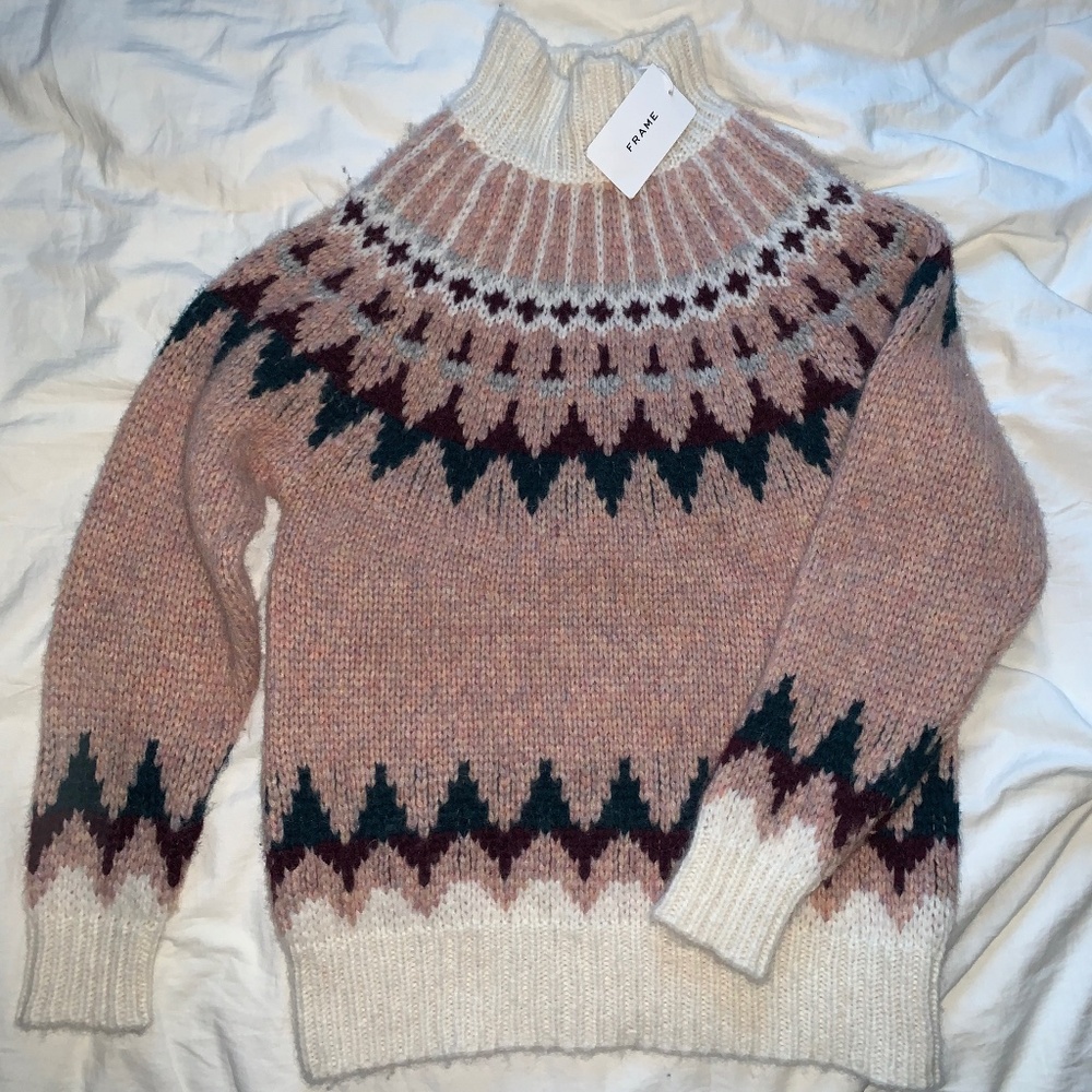 FRAME women’s alpaca sweater